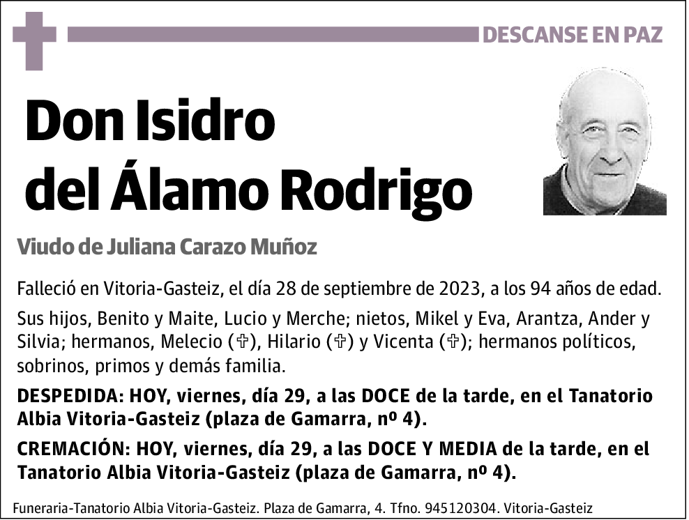 Isidro del Álamo Rodrigo