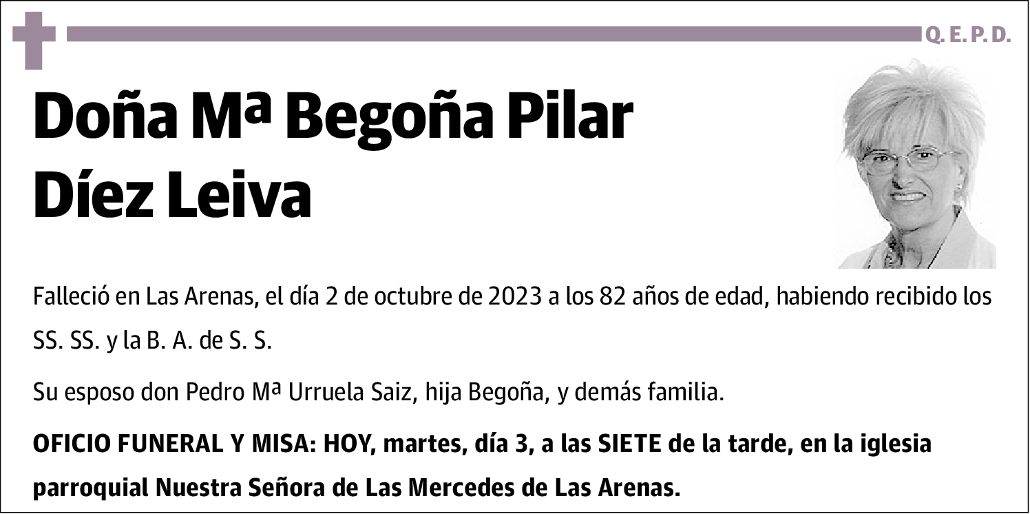 María Begoña Pilar Díez Leiva