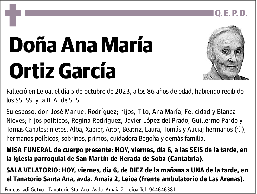 Ana María Ortíz García