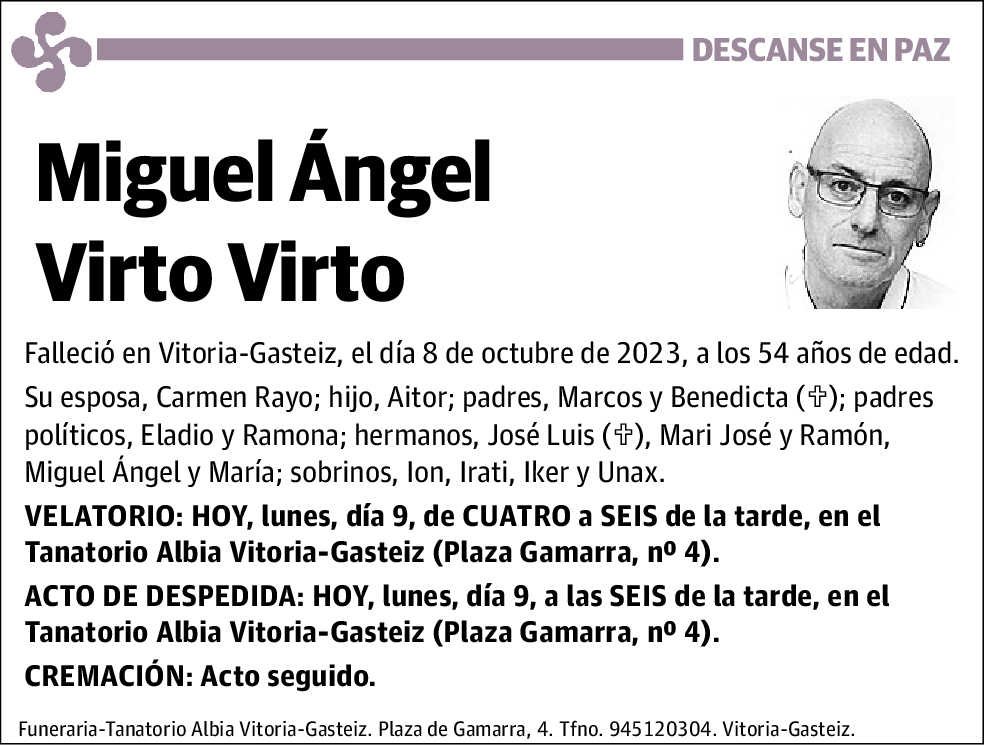 Miguel Ángel Virto Virto