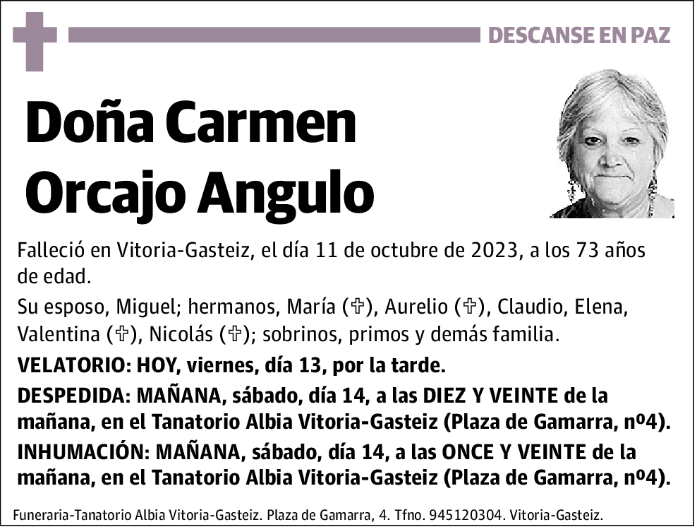 Carmen Orcajo Angulo