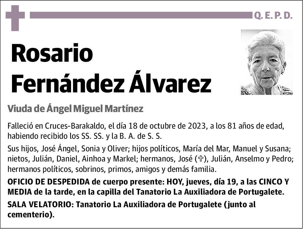 Rosario Fernández Álvarez