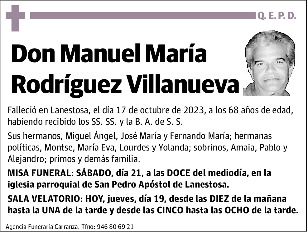 Manuel María Rodríguez Villanueva