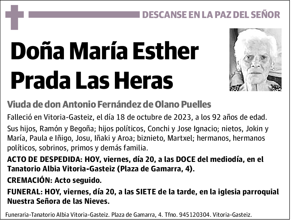 María Esther Prada Las Heras