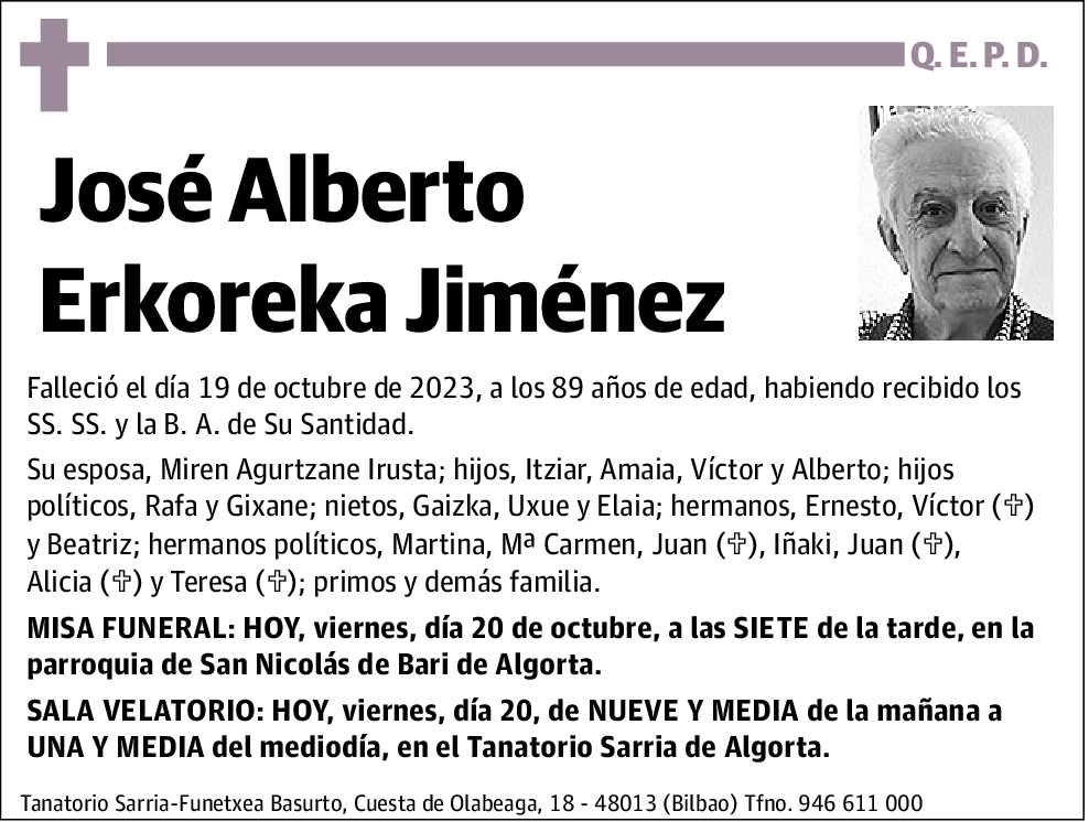José Alberto Erkoreka Jiménez