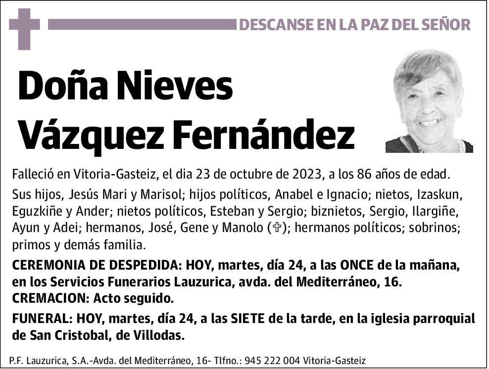 Nieves Vázquez Fernández