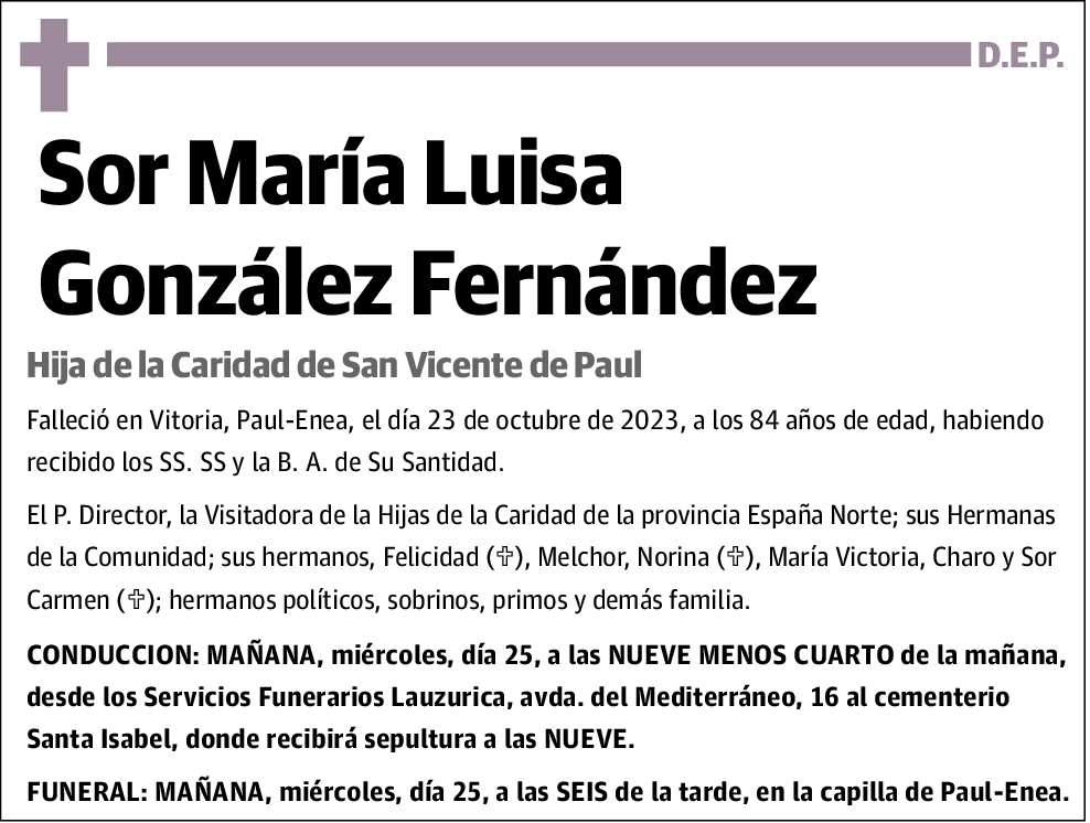 María Luisa González Fernández