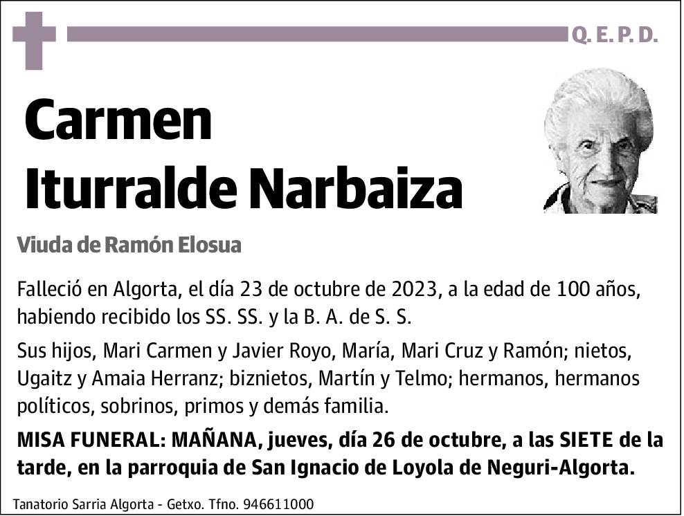 Carmen Iturralde Narbaiza