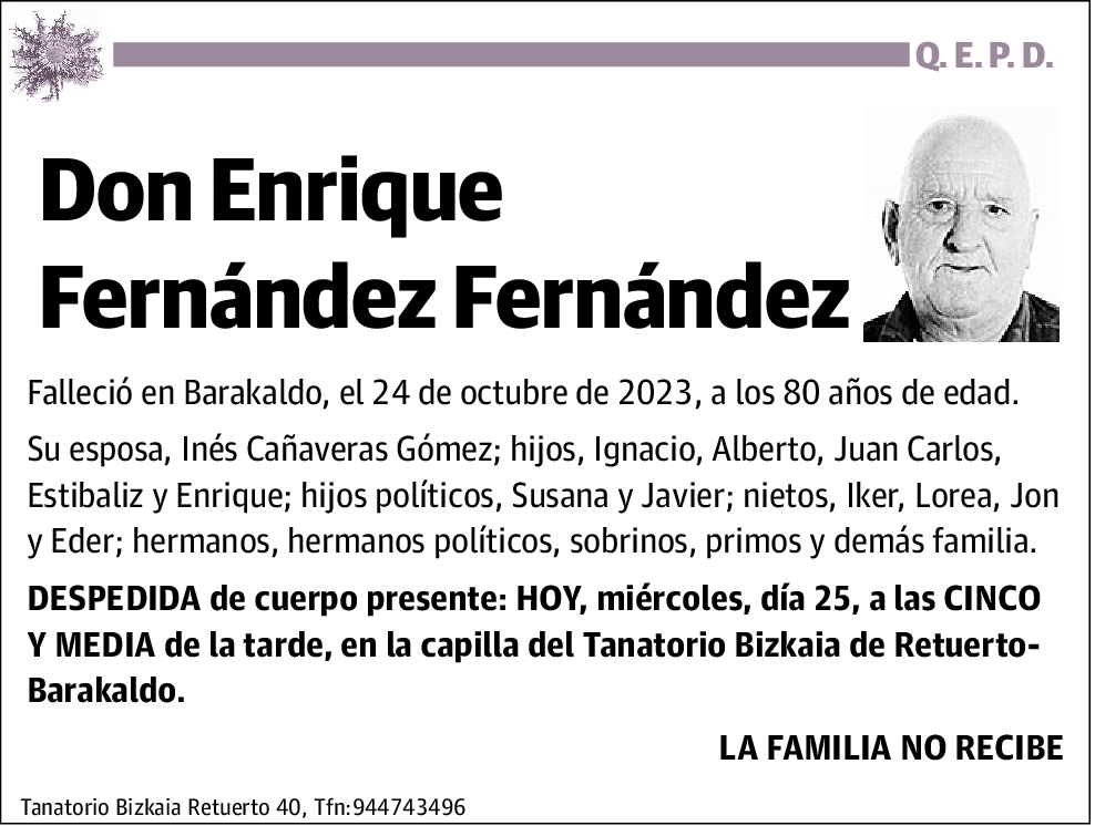 Enrique Fernández Fernández