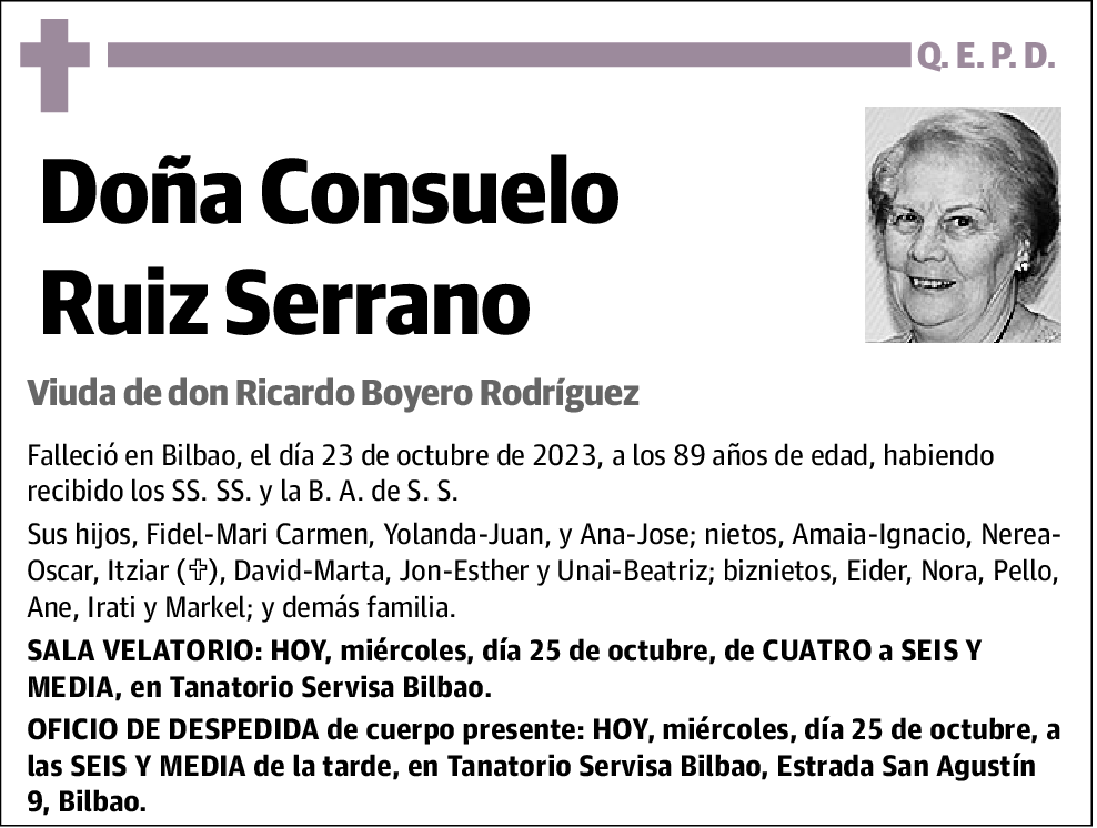 Consuelo Ruiz Serrano