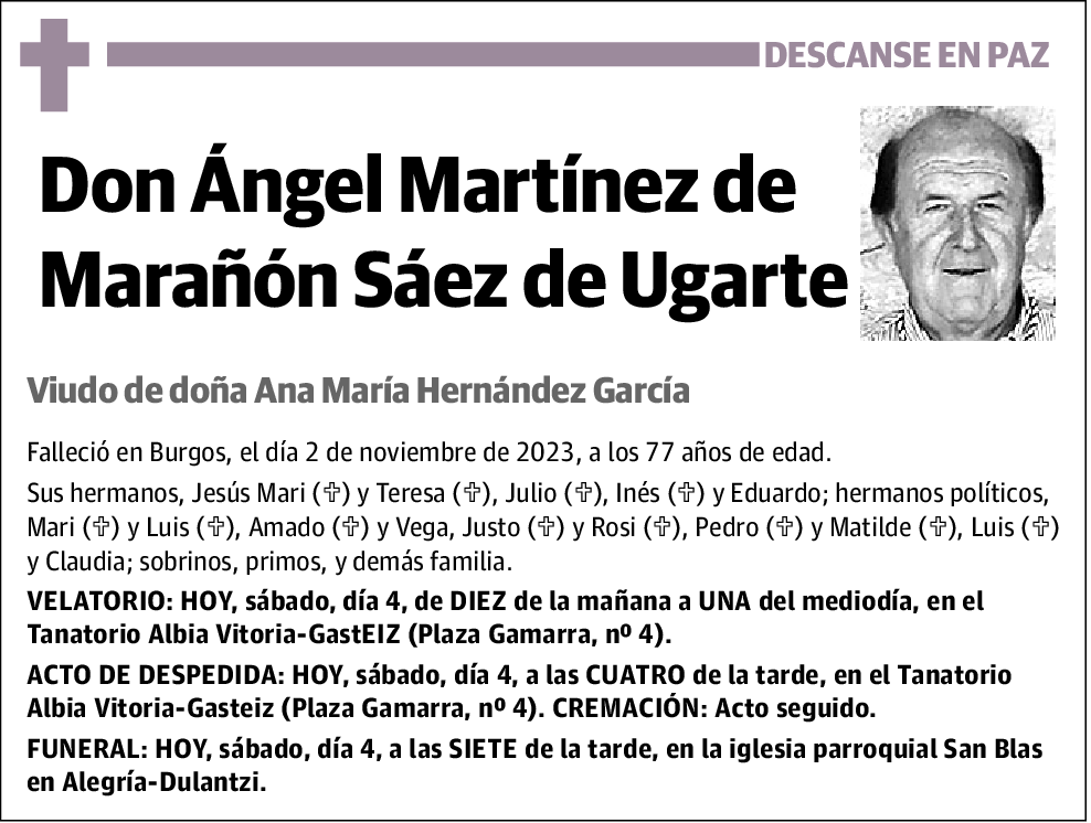 Ángel Martínez de Marañón Sáez de Ugarte