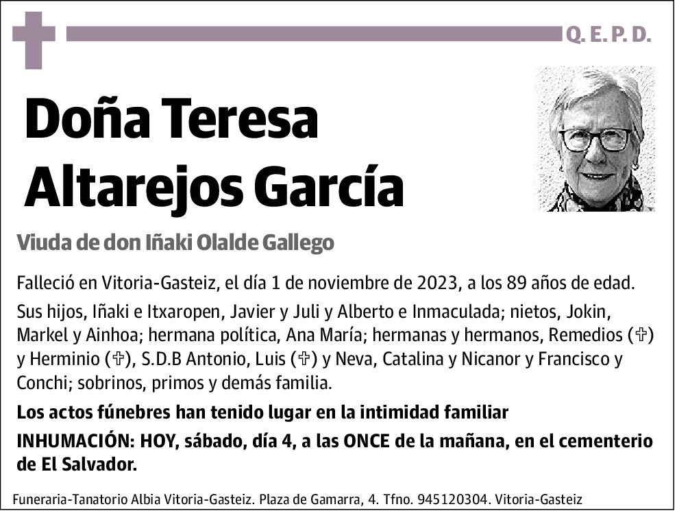 Teresa Altarejos García