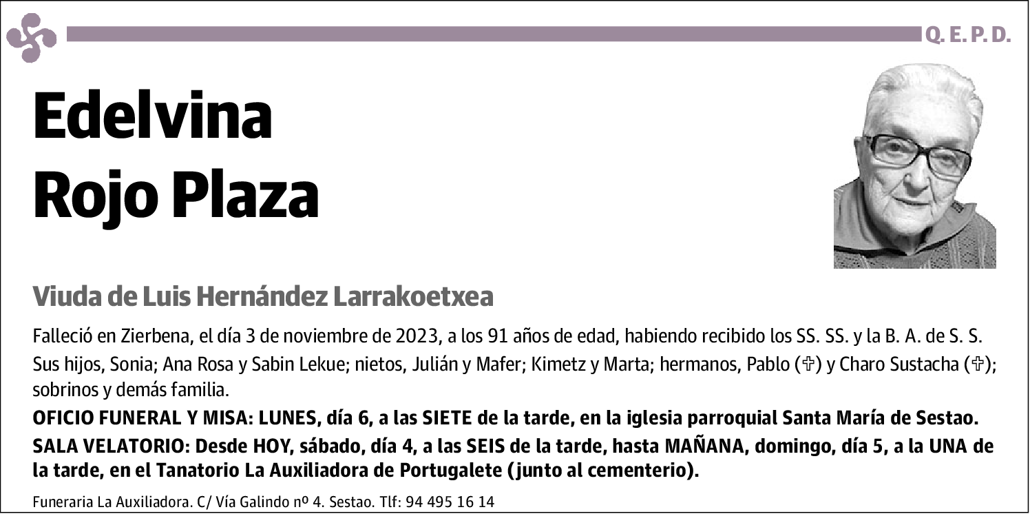 Edelvina Rojo Plaza