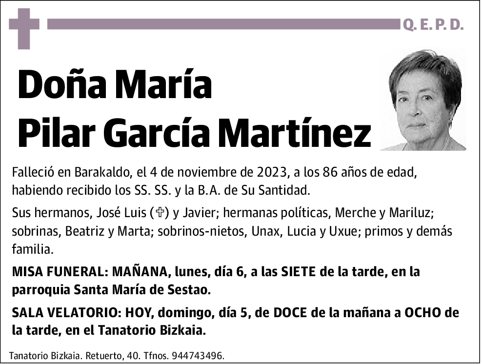 Maria Pilar García Martínez