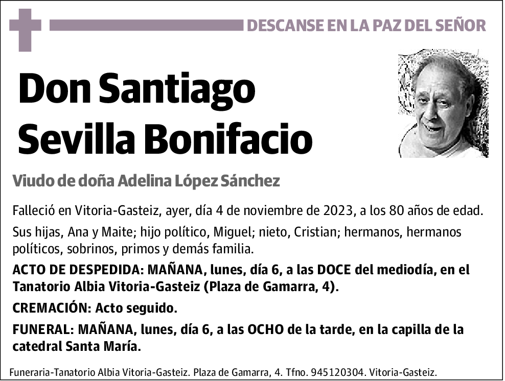 Santiago Sevilla Bonifacio