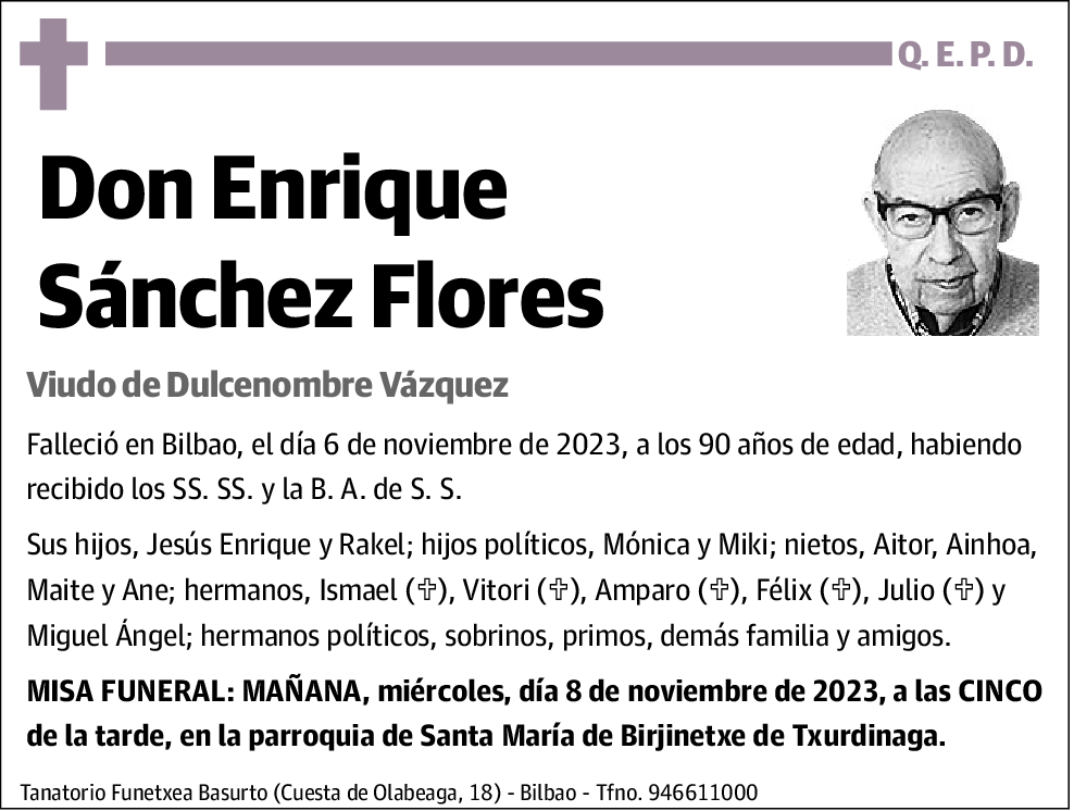 Enrique Sánchez Flores
