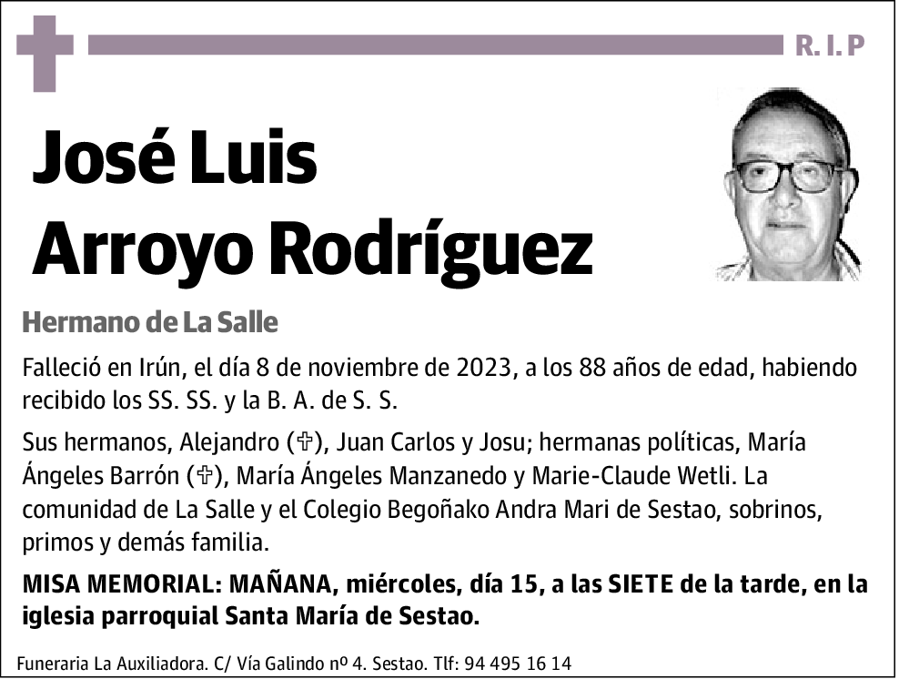 Jose Luis Arroyo Rodríguez