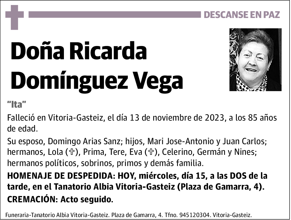 Ricarda Domínguez Vega