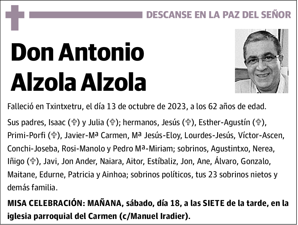 Antonio Alzola Alzola