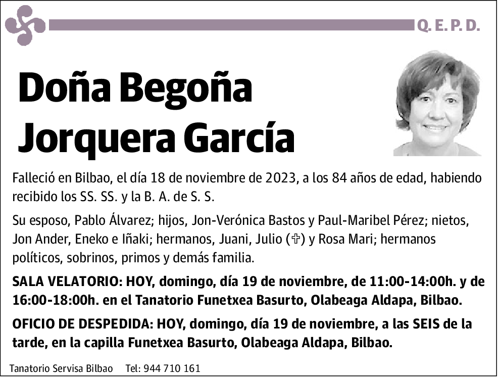 María Begoña Jorquera García