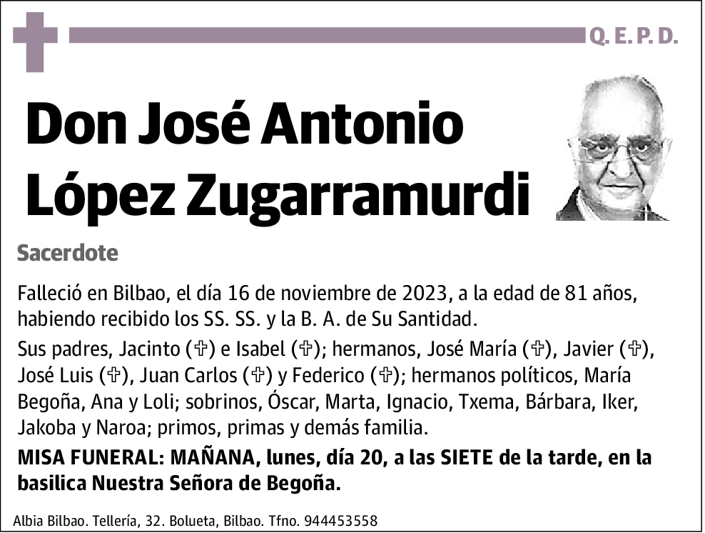 José Antonio López Zugarramurdi
