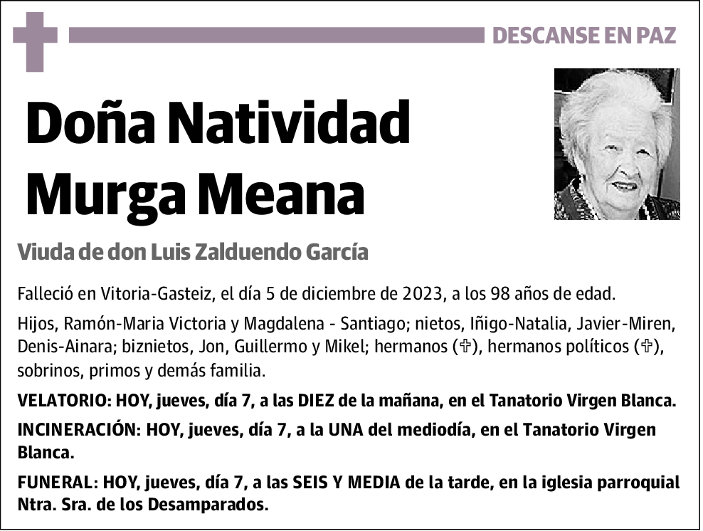 Natividad Murga Meana