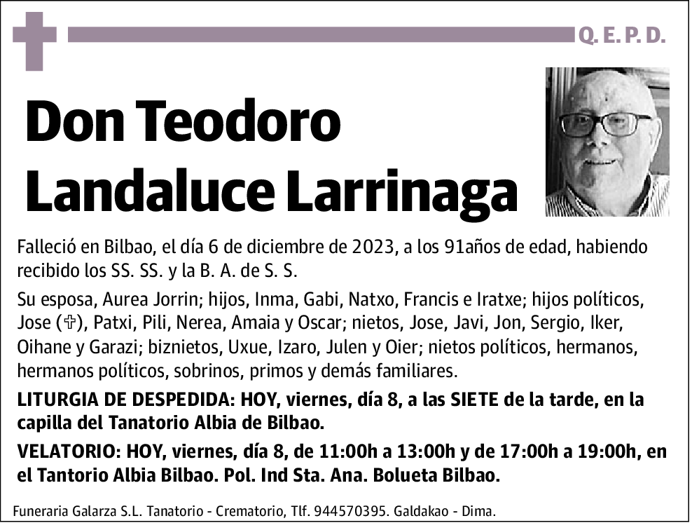 Teodoro Landaluce Larrinaga