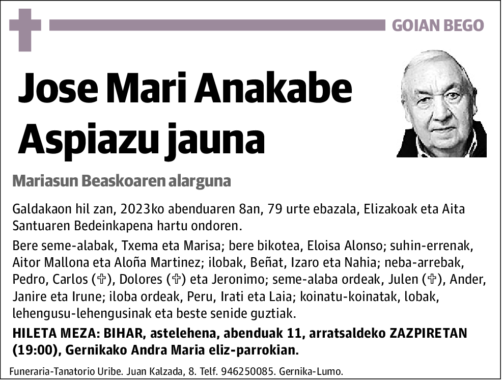Jose Mari Anakabe Aspiazu