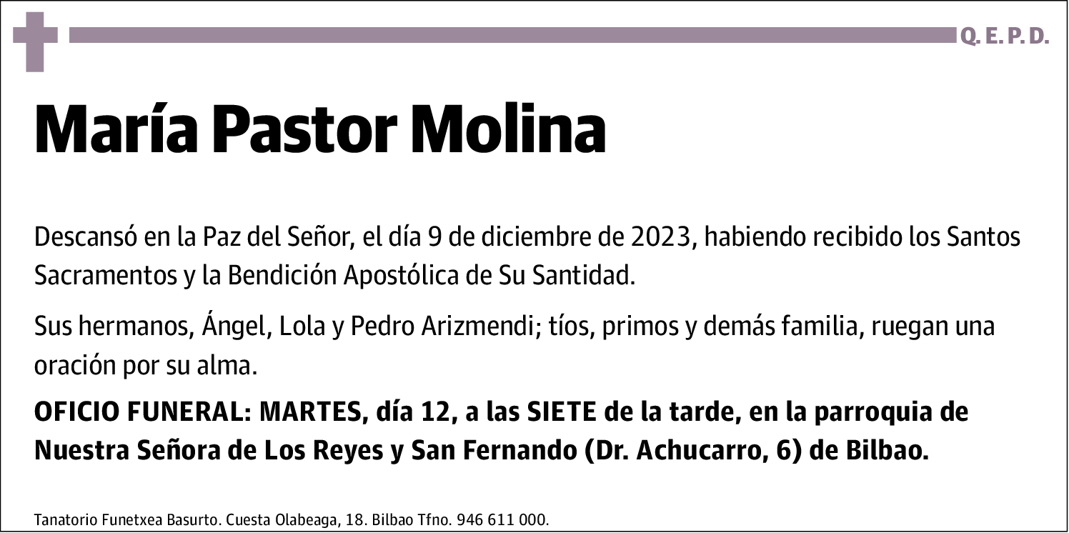 María Pastor Molina