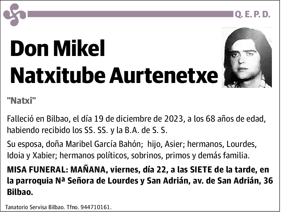 Mikel Natxitube Aurtenetxe