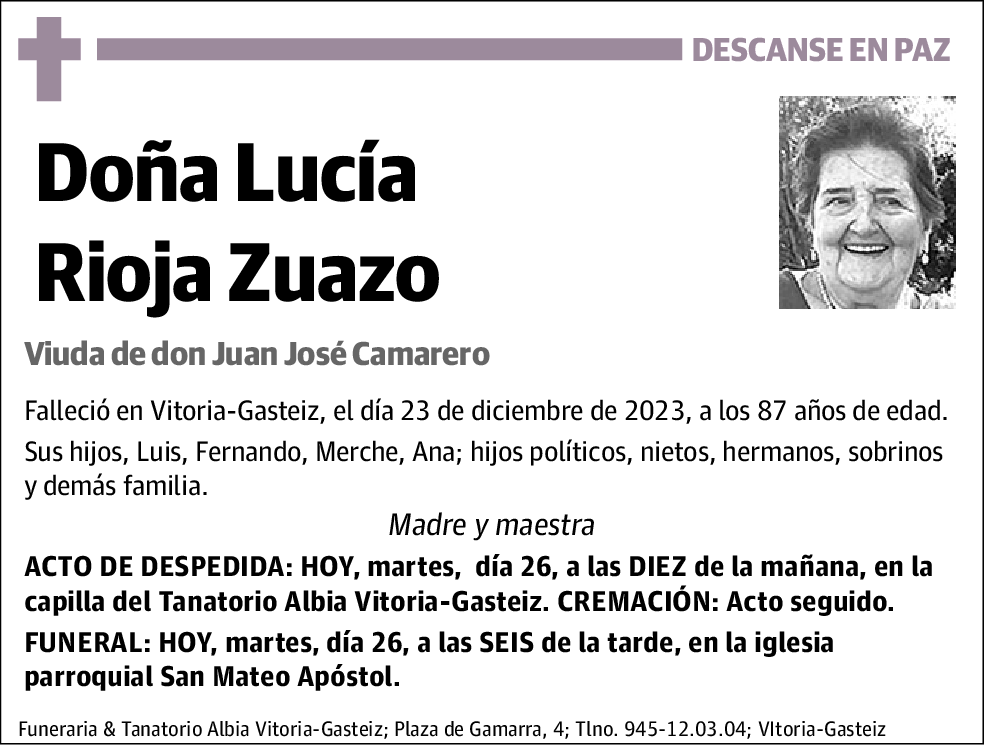 Lucía Rioja Zuazo