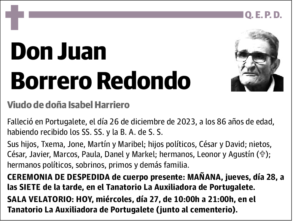 Juan Borrero Redondo