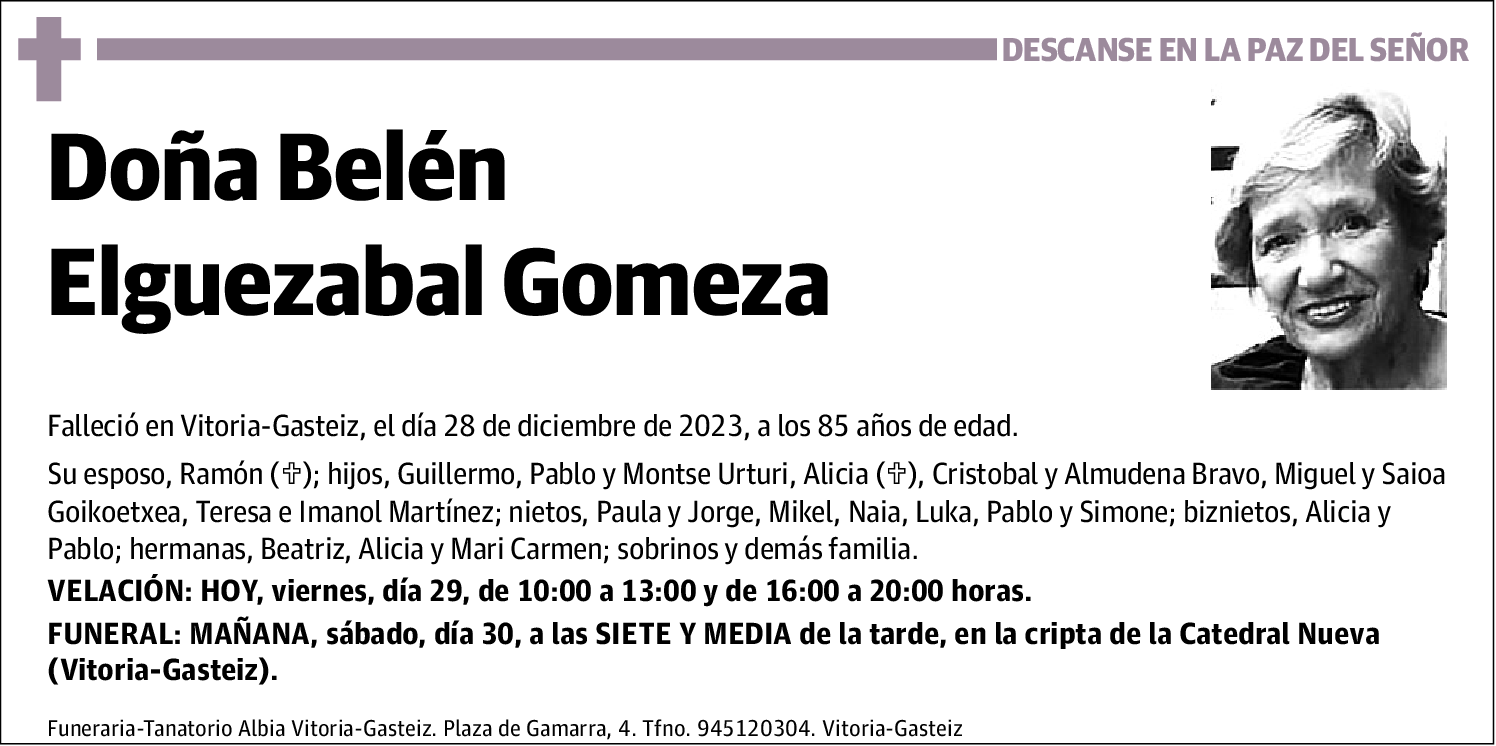Belén Elguezabal Gomeza