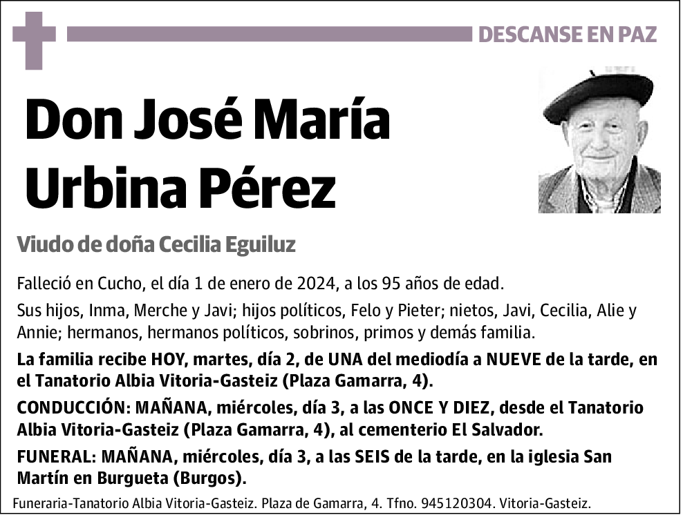 José María Urbina Pérez
