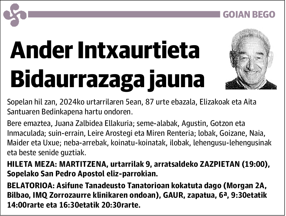 Ander Intxaurtieta Bidaurrazaga