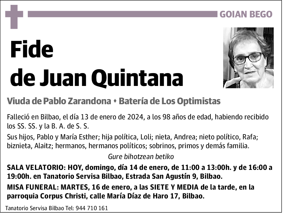Fide De Juan Quintana
