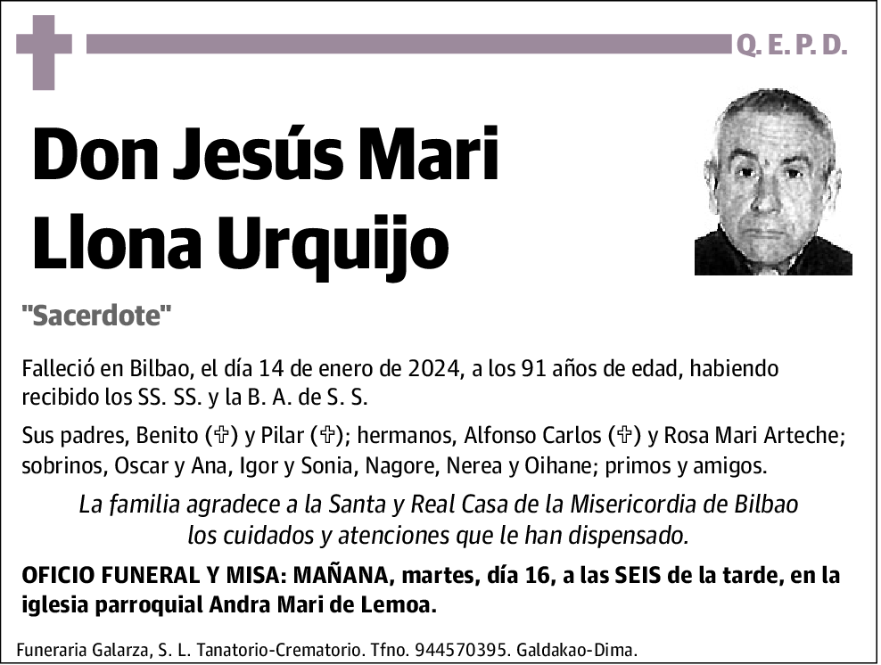 Jesús Mari Llona Urquijo