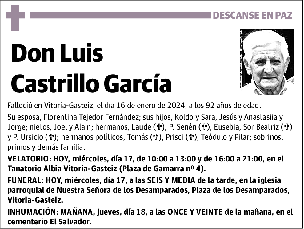 Luis Castrillo García