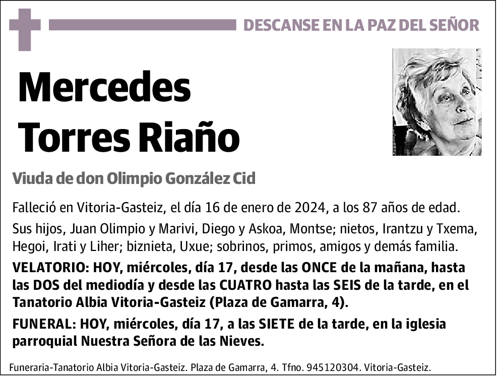 Mercedes Torres Riaño