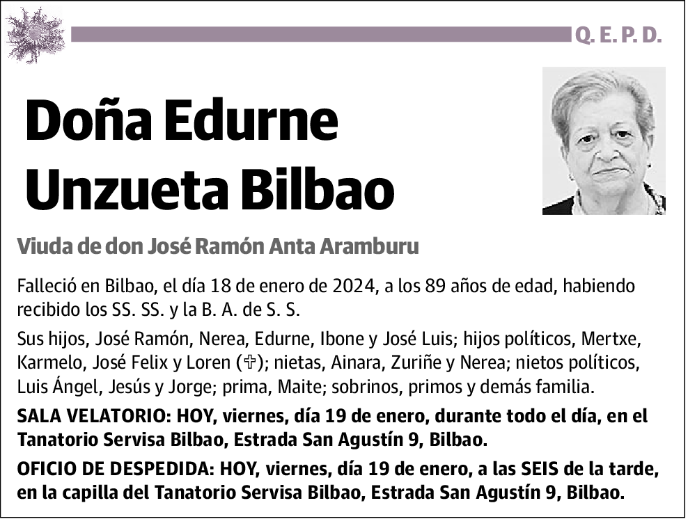 Edurne Unzueta Bilbao