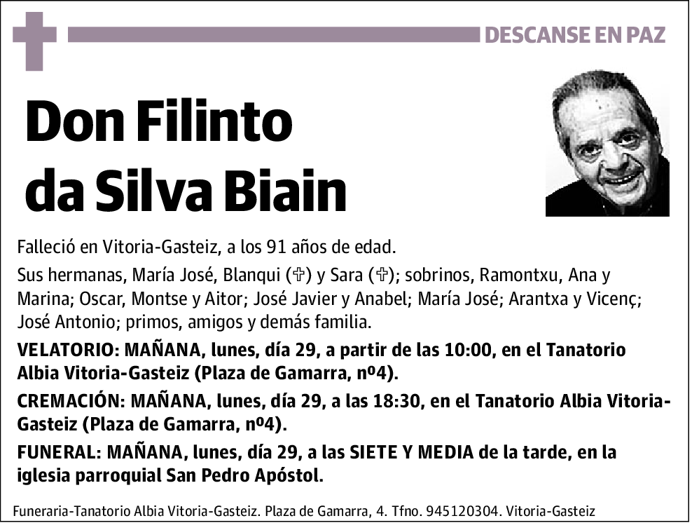 Filinto da Silva Biain