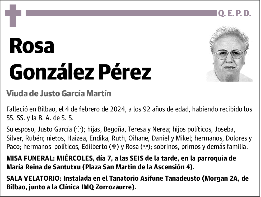 Rosa González Pérez