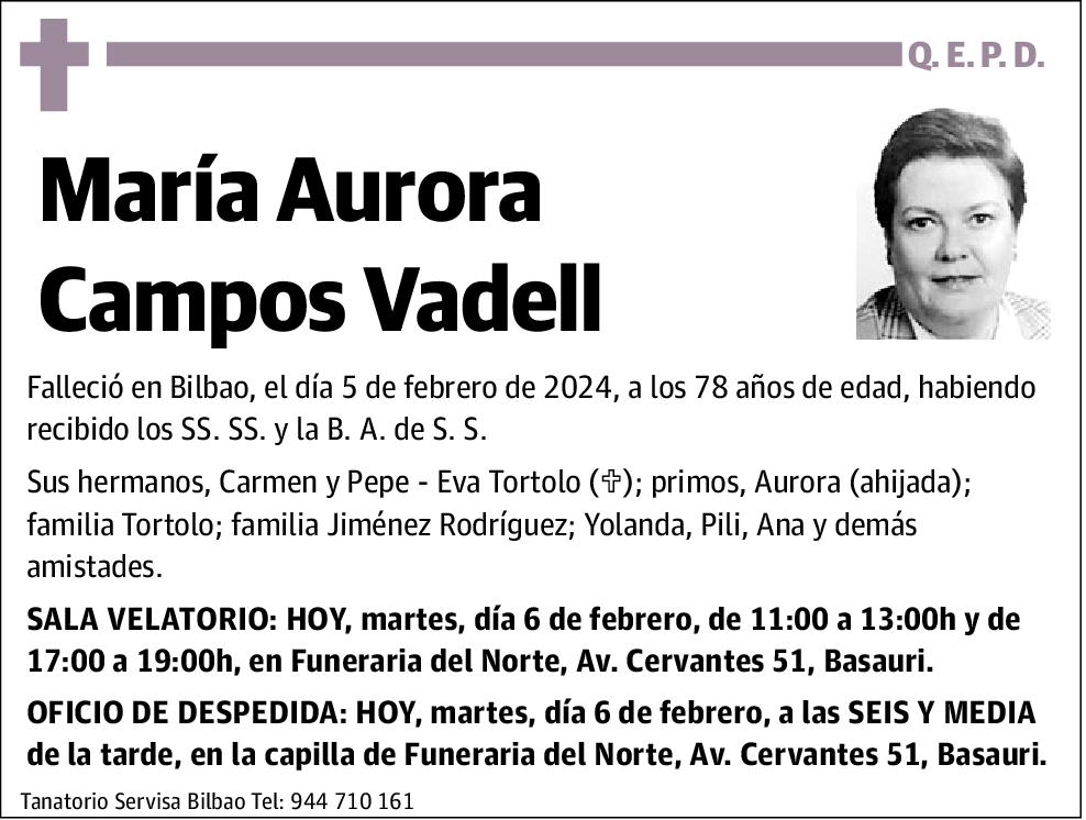 María Aurora Campos Vadell