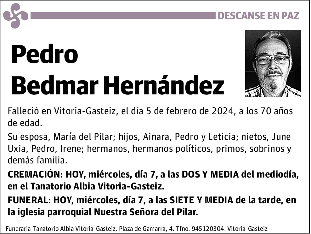 Pedro Bedmar Hernández