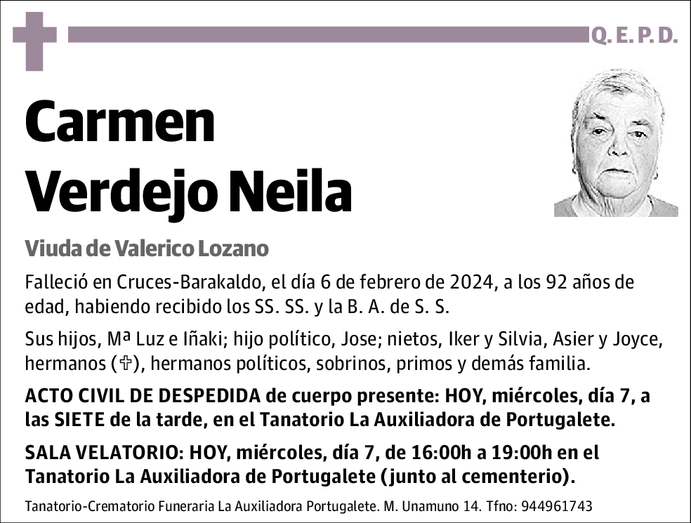 Carmen Verdejo Neila
