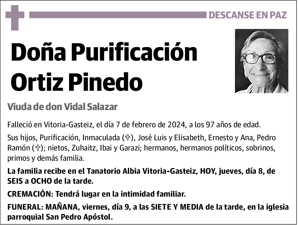 Purificación Ortiz Pinedo