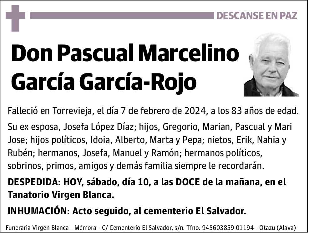Pascual Marcelino García García-Rojo
