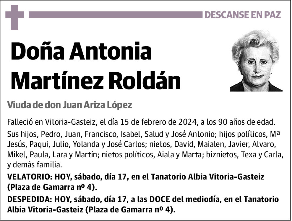 Antonia Martínez Roldán