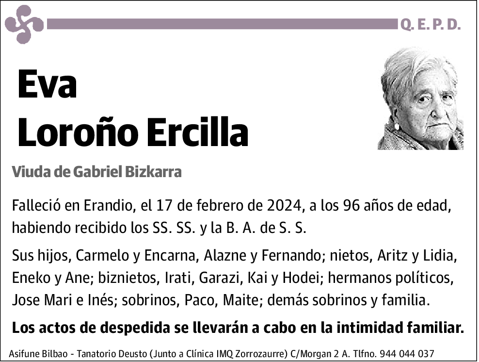 Eva Loroño Ercilla