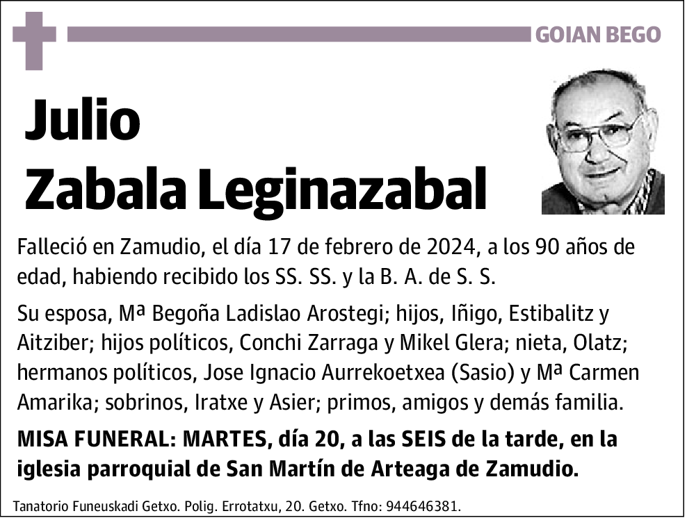 Julio Zabala Leginazabal